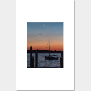 Serene Sunset Posters and Art